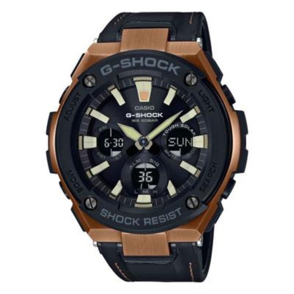 Casio G-Shock G-Steel Tough Solar Tough Leather